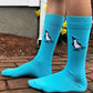 Blue-footed booby socks