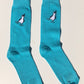 Blue-footed booby socks